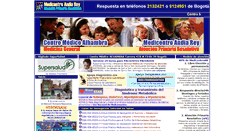 Desktop Screenshot of medicentro.com.co